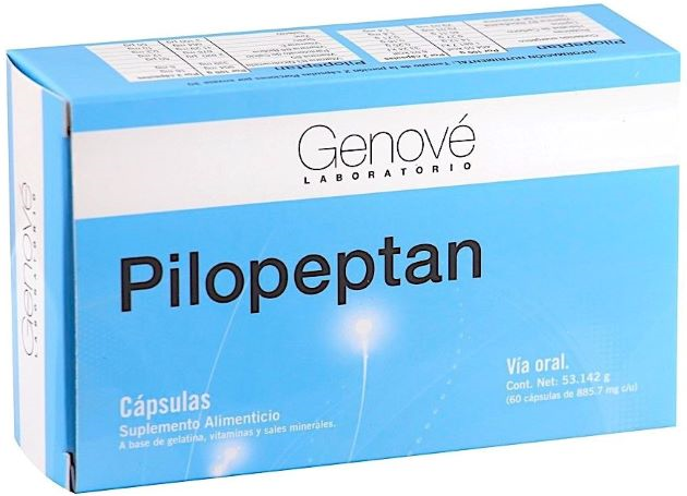 Genové Pilopeptan 60 cápsulas