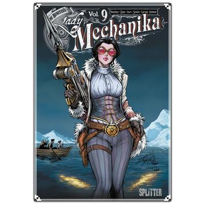 Lady Mechanika. Band 9, Gebundene Ausgabe von Joe Benitez,M. M. Chen, Splitter-Verlag, 978-3-96219-530-4