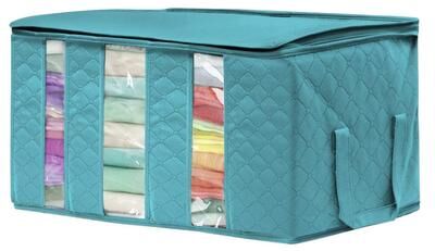 Sorbus "Foldable Storage Bag Organizers (Single) - 19"" L X 14"" W X 8"" H"