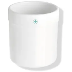 Hewi 477 active+ Becher 477.04D02098 Kunststoff signalweiß, antimikrobiell, flachbodig