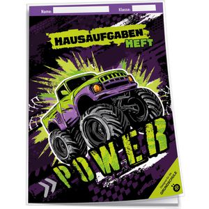 Trötsch Hausaufgabenheft Grundschule Power, A5, ganzes Schuljahr, für Klassen 1 - 4