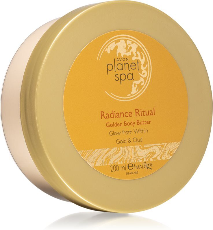 Avon Planet Spa Radiance Ritual Body-Butter mit feuchtigkeitsspendender und beruhigender Wirkung 200 ml