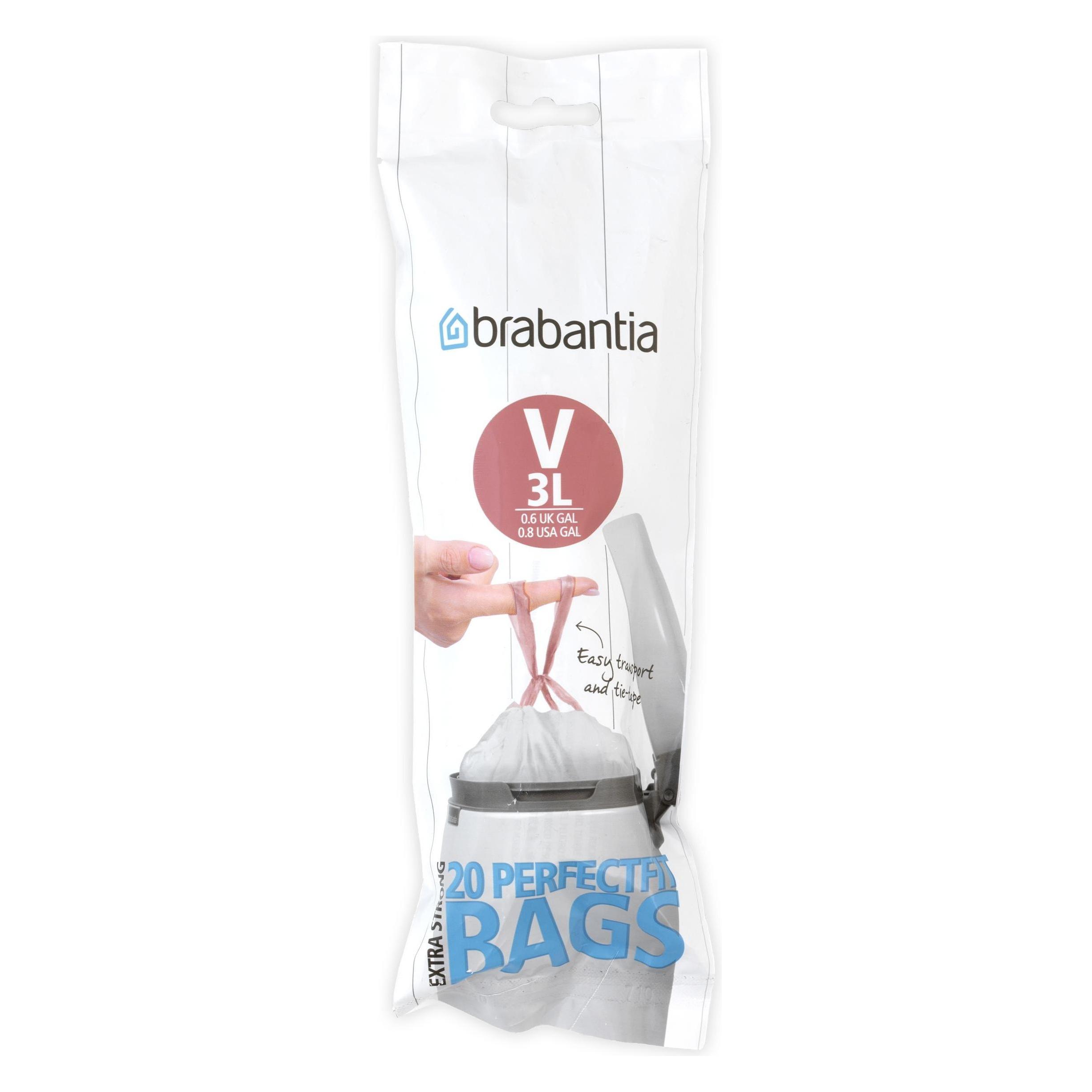 Brabantia PerfectFit Kehrichtsack V 3 Liter (20x, 3 l) (116582)