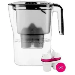 BWT VIDA MEI černá, 2,6l + 6x filtr, Wasserfilterkanne, Schwarz