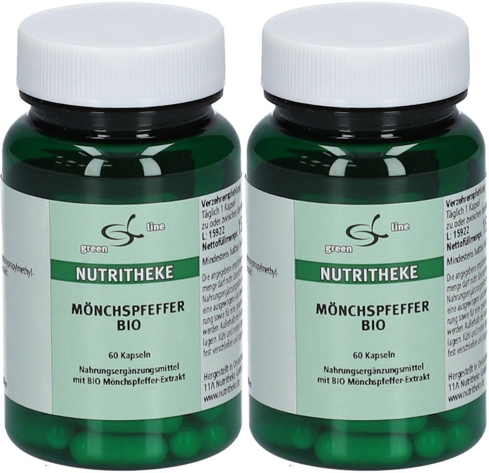 green line Mönchspfeffer BIO Kapseln 2x 2x60 St
