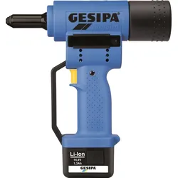 GESIPA AccuBird mit Andrückauslösung im Koffer