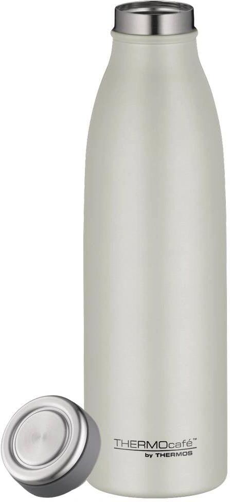 Isolierflasche THERMOS "TC 500 ml", silber (silberfarben), Trinkflaschen, 500ml, Edelstahl, Isolierflasche, H:23,5cm silberfarben 500ml