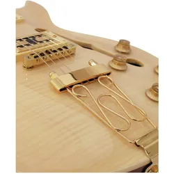 Dimavery LP-600 E-Gitarre, natur Ahorn (E-Gitarre, Ahorn), Gitarre