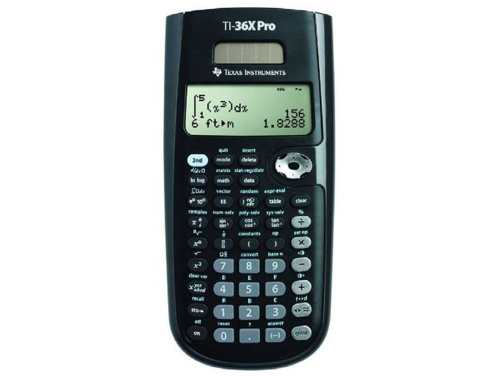 Calculatrice scientifique TI-36X Pro TEXAS INSTRUMENTS