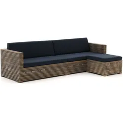 ROUGH-C Chaiselongue Lounge-Set 3-teilig
