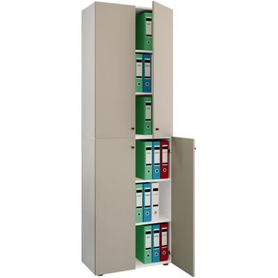 Büroschrank Bücher Ordner Aktenschrank Lona 6fach