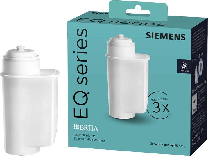 SIEMENS Wasserfilter BRITA Intenza TZ70033A , weiß, 3 Stk., Filterkartuschen, 3 Stück, verringert den Kalkgehalt des Wassers, Wasserfilter