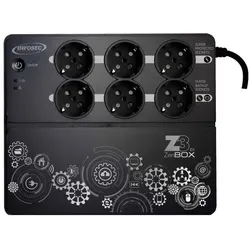 Infosec Z3 Zenergy Box 700 (700 VA, 360 W, Standby USV), USV