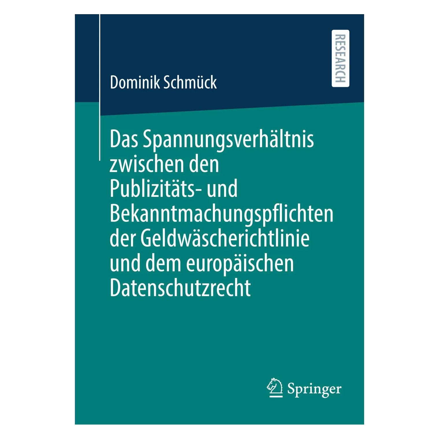 Springer Dominik Schmück (Deutsch, Softcover, Dominik Schmück) (39517627)