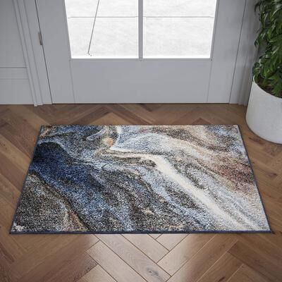 Alise Rugs Rayna Industrial Abstract Indoor Area Rug
