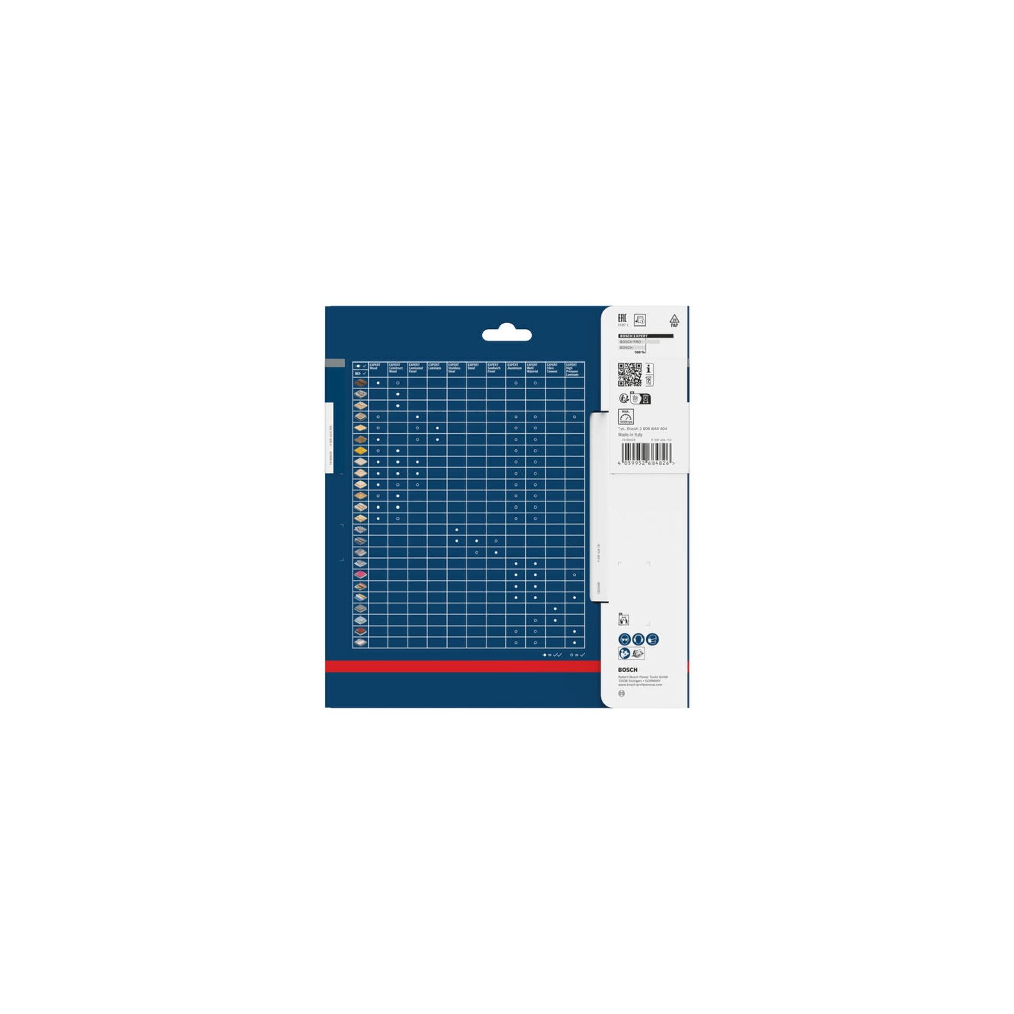 BOSCH EXPERT Wood Kreissägeblatt, 190x2,4x30 mm, Z48 (2608902154)