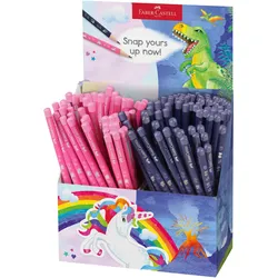 Faber-Castell, Bleistift, Einhorn & Dino Bleistift HB 2x72 Köcher (HB, 144x)