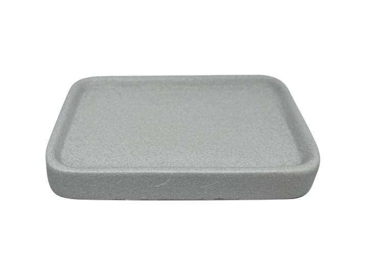 Seifenschale Ella weiss Keramik T 9 cm - Seifenschale