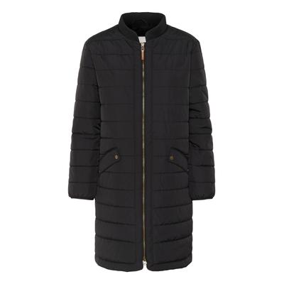 Wintermantel CREAM "Jacke CRArwen", Damen, Gr. 34, schwarz (pitch schwarz), Obermaterial: 100% Polyester PES., Mäntel Wintermantel