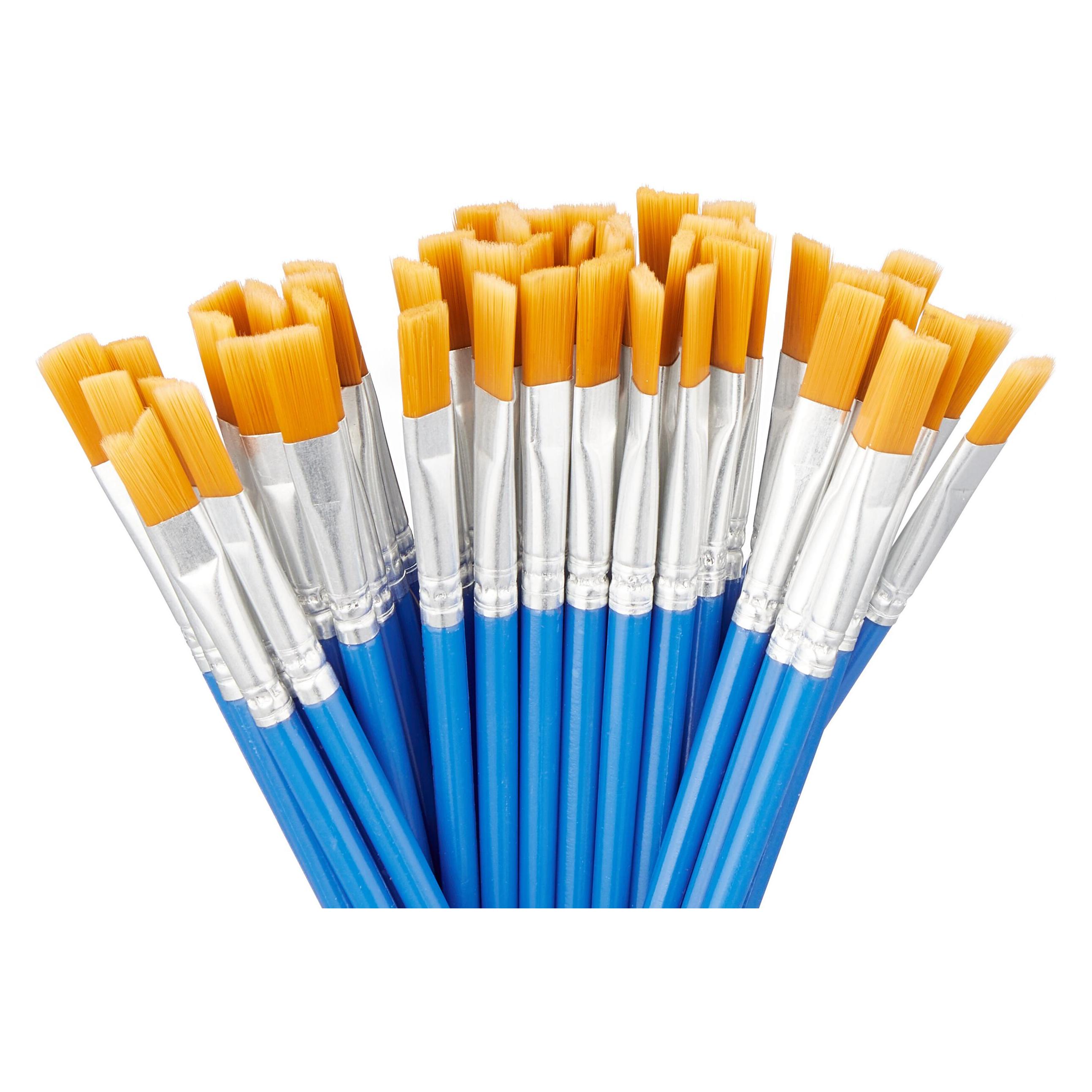 Relaxdays 100-tlg. Pinsel-Set (7 mm) (4052025484842)