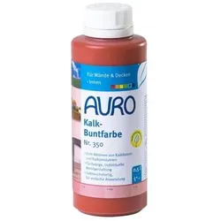 Auro Kalk-Buntfarbe 350 terracotta - 0,5 l Flasche