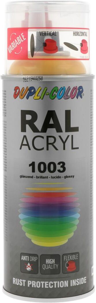 european aerosols DUPLI-COLOR RAL 1003 signalgelb glanz, 400 ml