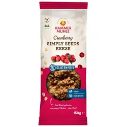 Simply Seeds Kekse - Cranberry