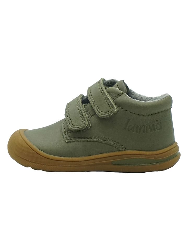 lamino Leder-Lauflernschuhe in Grün - 25