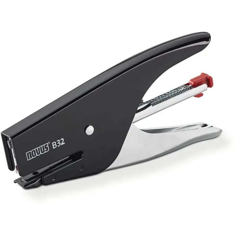 novus Heftzange B 32 schwarz