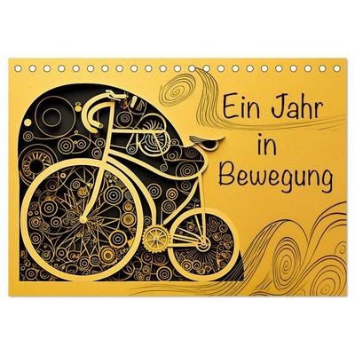 Ein Jahr in Bewegung (Tischkalender 2027 DIN A5 quer), CALVENDO Monatskalender
