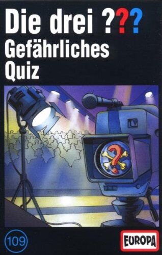 Die Drei ??? 109 - Folge 109/Gefährliches Quiz [Musikkassette] - Preis vom 30.09.2026 22:30:23 h