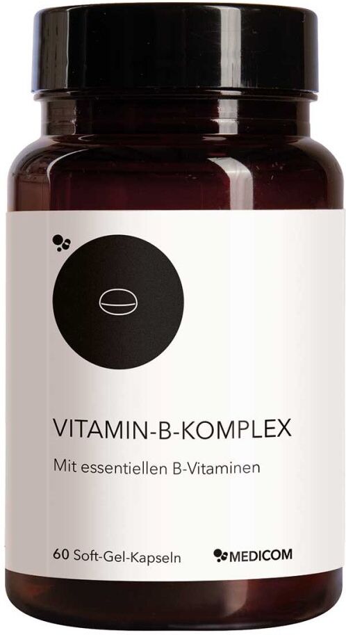 MEDICOM Vitamin-B-Komplex Weichkapseln 60stk