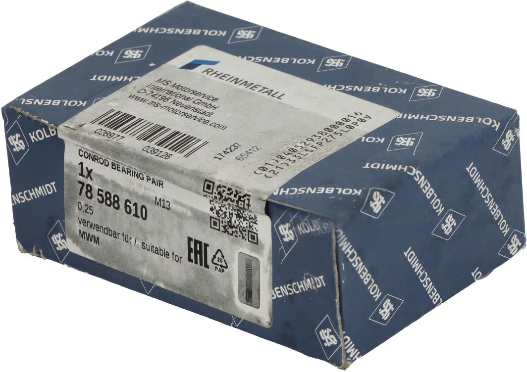 Buchsen, Kurbelwelle KOLBENSCHMIDT 78 126 640