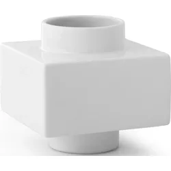 Deko Object S4 Mittelelement für modulare Vase schneeweiß