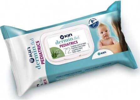 KIN COSMETICS Dermin Fkd Pediatrics Toallitas 72