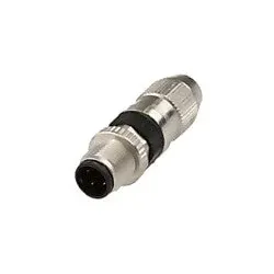 ipf electronic Kabelsteck.,M12,Kab.4-5,1r zentral, 4p. VK003S28
