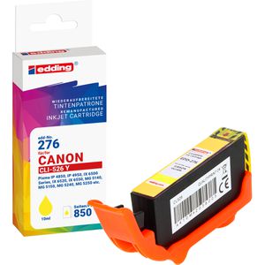 Edding kompatibel für Canon CLI-526Y, 10ml, gelb,  Tinte EDD-276