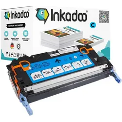 Inkadoo, Toner, Toner kompatibel zu HP Q5951A / 643A Toner, cyan Cyan (C)