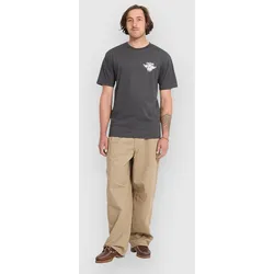 Volcom Free Wheel Hth T-Shirt heather black Gr. M