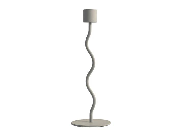 Cooee Design Bougeoir Curved 23 cm Sable