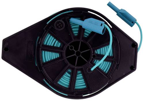 Metrel A 1525 Sicherheits-Messleitung Bananenstecker 4mm Bananenstecker 4mm 50m Blau 1St.