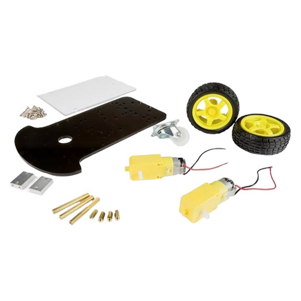 Whadda Bausatz Mit 2-Rad-Motorrahmen Für Roboter (Elektronikkit) (WPK500)