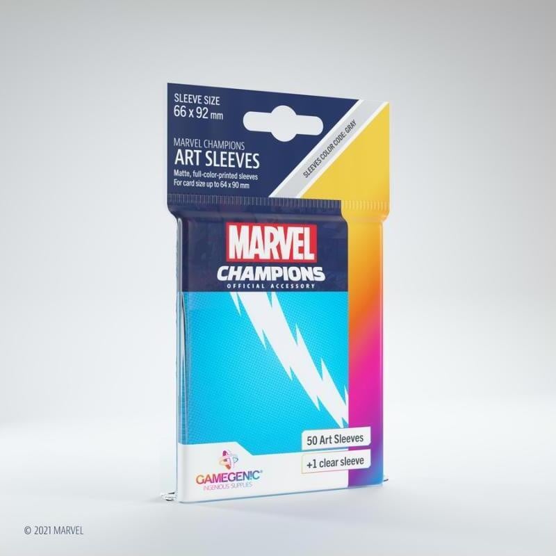 Gamegenic kaartbeschermers Marvel Champions Quicksilver 66 x 92 mm transparant