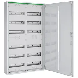 ABN, Verteilerschrank Zubehör, Feldverteiler AP T:160mm ABNRM206R01 m.Volltür 2x6-reihig Komplettschrank