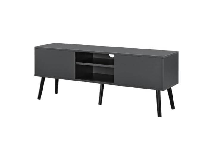 Helloshop26 Design TV Board TV Ständer 120 cm dunkelgrau schwarz 03_0005864