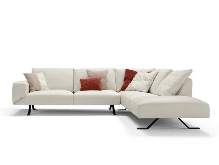 moebeloutlet.de Ecksofa Ecksofa Moebel Outlet.de – Echtleder, Made in Italy mit Garantie