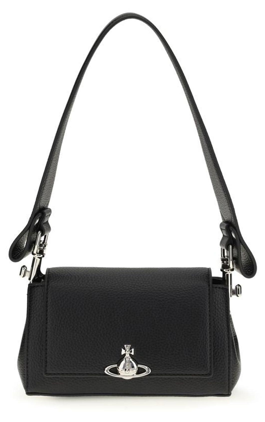 Vivienne Westwood Schultertasche aus Polyurethan in Schwarz