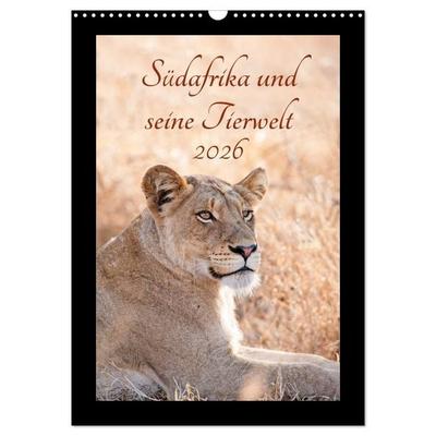 Südafrika und seine Tierwelt (Wandkalender 2026 DIN A3 hoch), CALVENDO Monatskalender