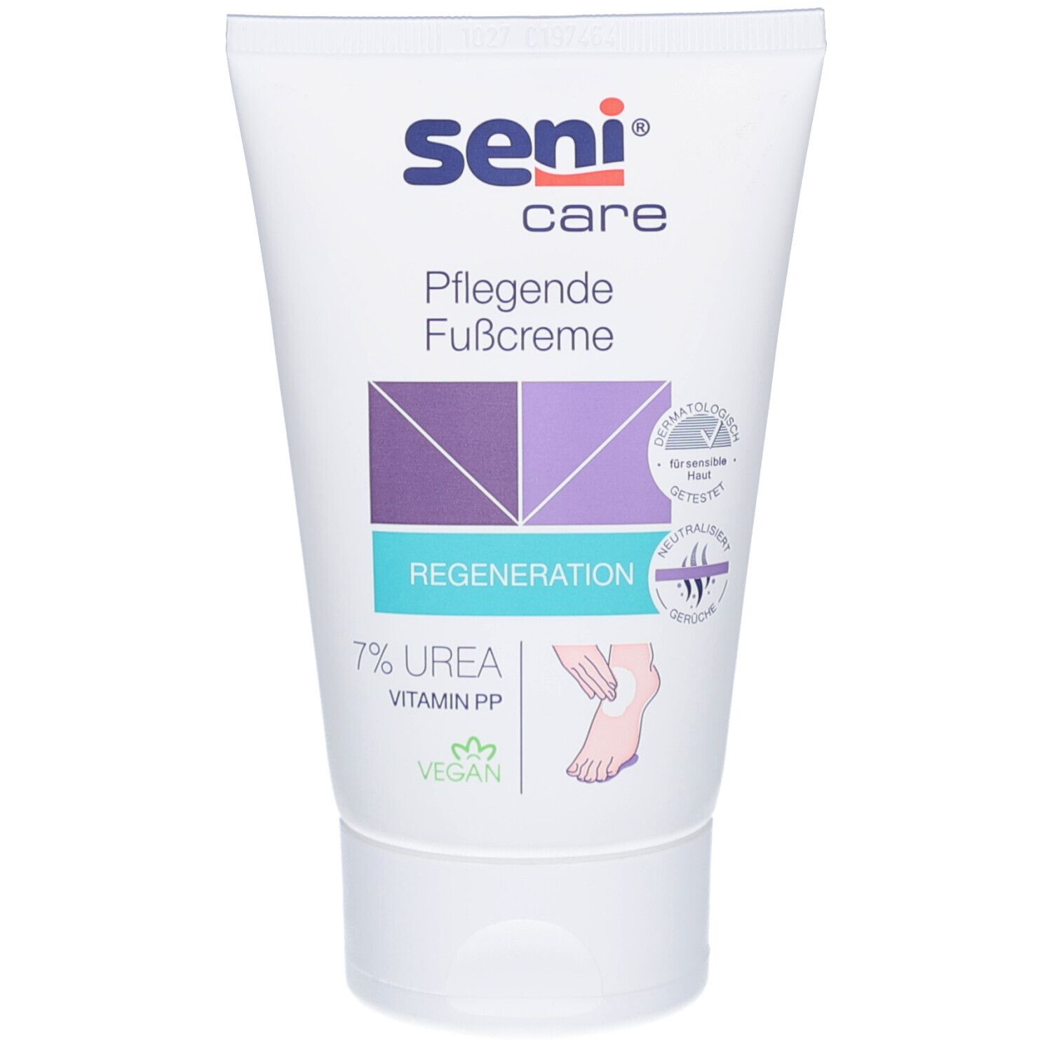 Seni care Fußcreme mit 7% Urea 100 ml