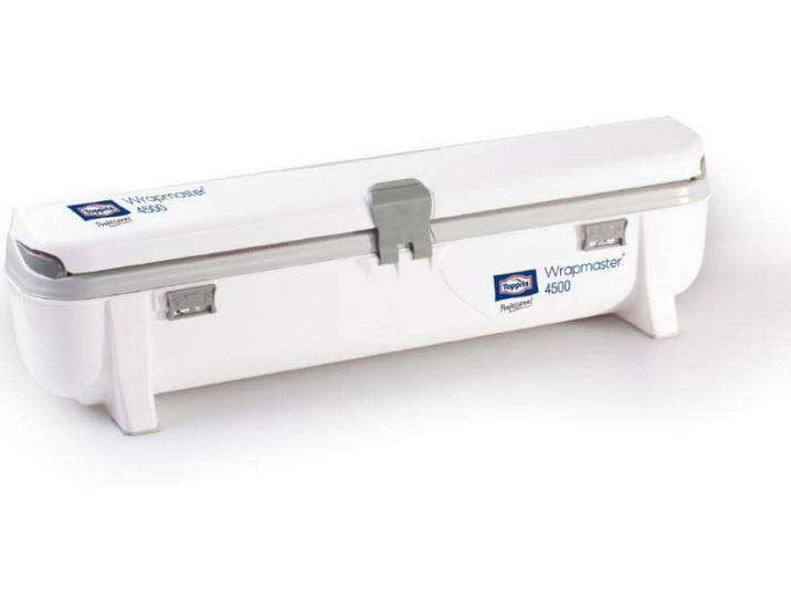 Folienspender Toppits Spendersystem , weiss (weiß), B:45cm, Kunststoff, Küchenrollenhalter, Folienspender